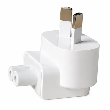 Adaptador Para Cargador Apple Mac Magsafe Macbook Neo Pro Air iPad Pata V Oblicua Patas Argentina