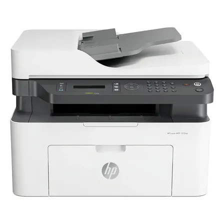Impresora multifunción monocromática HP LaserJet 137fnw con wifi