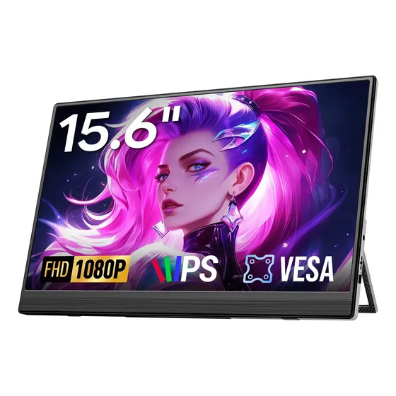 Monitor Portátil, Monitor Portátil De Viaje Fhd 1080p De