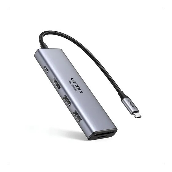Hub Adaptador Multipuerto 6 En 1 Usb 3.0 Hdmi 4k Ugreen