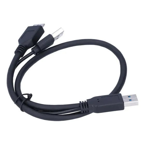 Cable De Disco Duro Móvil De Alimentación De Datos Usb-a A U