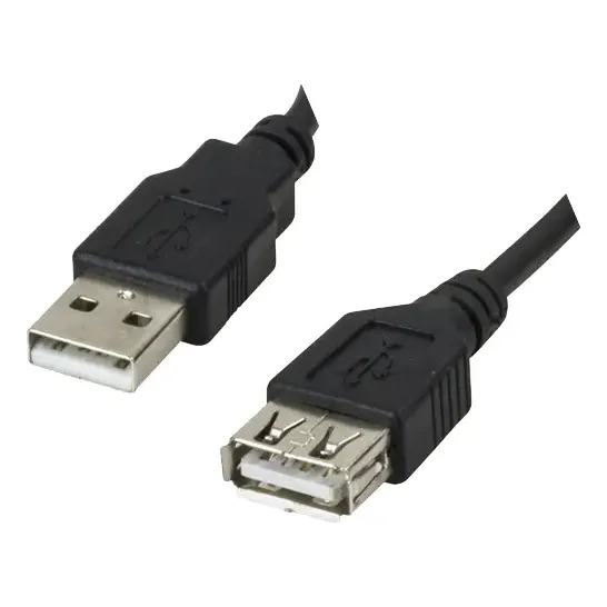 Cable Alargue Prolongador Usb Macho-hembra 3 Metros 2.0 Vt-power Ja107a