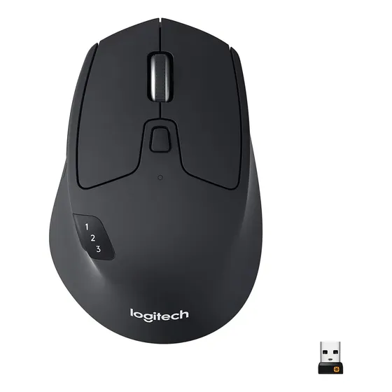 Ratón Logitech M720, 1000 Dpi/6 Botones