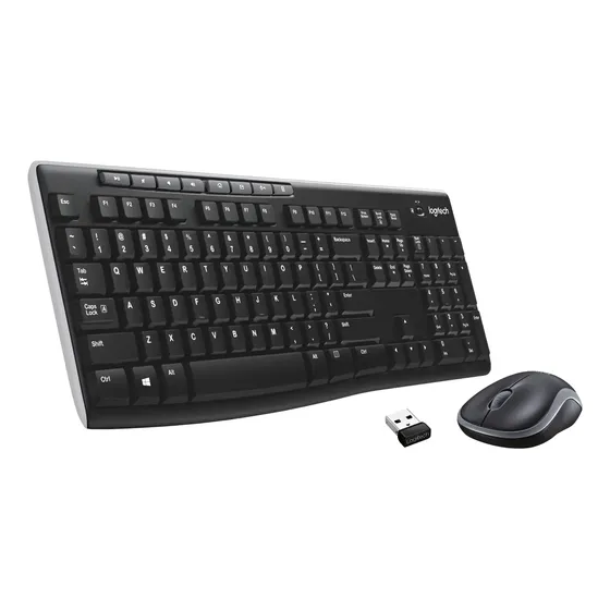 Kit Teclado Y Mouse Logitech Mk270 Inalambrico Usb