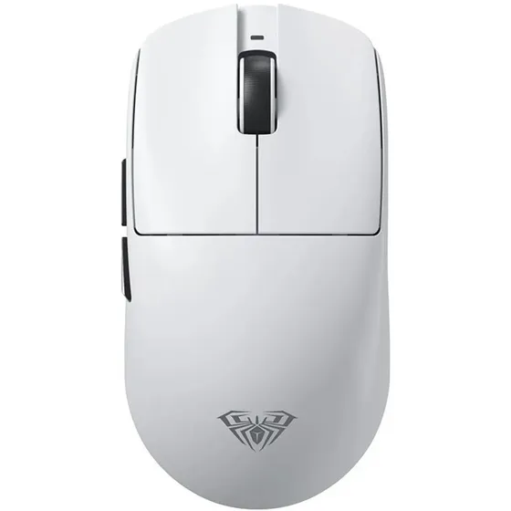 Mouse Gamer Inalámbrico Aula X9 Ultra 42000 Dpi Sensor Paw 3950 8khz 49gr Color Blanco
