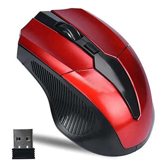 Ratón Inalámbrico De 2,4 G, Receptor Usb, Compatible Con Var