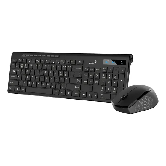 Teclado Y Mouse Inalambrico Bluetooth Pc Y Tv Genius 8230