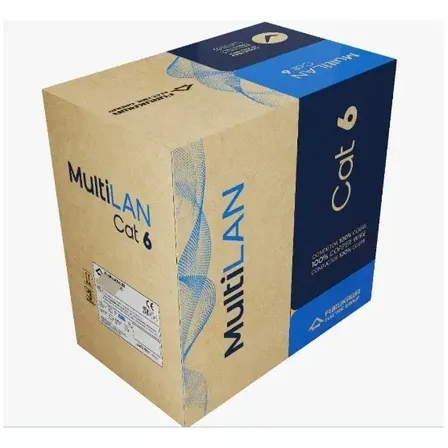 Cable Utp Furukawa Cat 6 Multilan Bobina 305 Mts. 100% Cobre