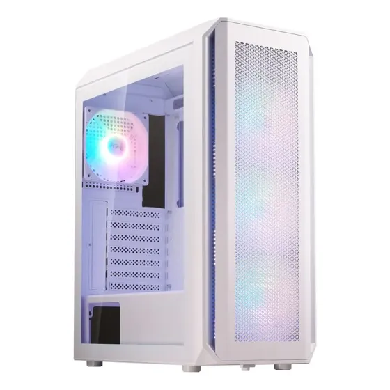 Gabinete Mid Tower Xpg Valor Air Plus White 4 Fan Vidrio Templado