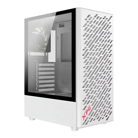 Gabinete Xpg Valor Air White Fan X 4 Vidrio Templado Mesh Color Blanco
