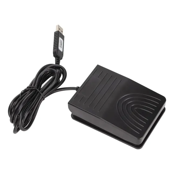 Ratón Usb Para Juegos Con Pedal, Teclado Y Control Multimedi