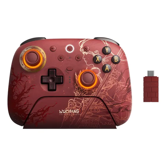 Controlador Inalámbrico 8bitdo Ultimate 2 Wuchang Hall Tmr Rojo