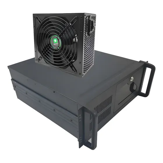 Gabinete Rackeable Sfx 4unidades Con Fuente Certificada 80+