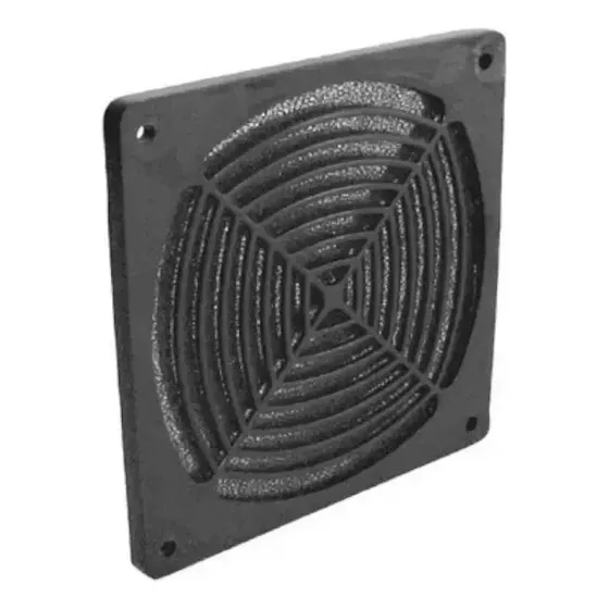 Rejilla Turbina Cooler Plastica Filtro 120x120 4 Pul Vt Fan