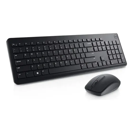 Kit de Teclado y Mouse Inalambrico Usb Dell Km3322w Negro Español