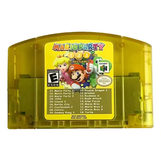 Super Mario 64 Hacks Series 18 In 1 For N64 Game Card