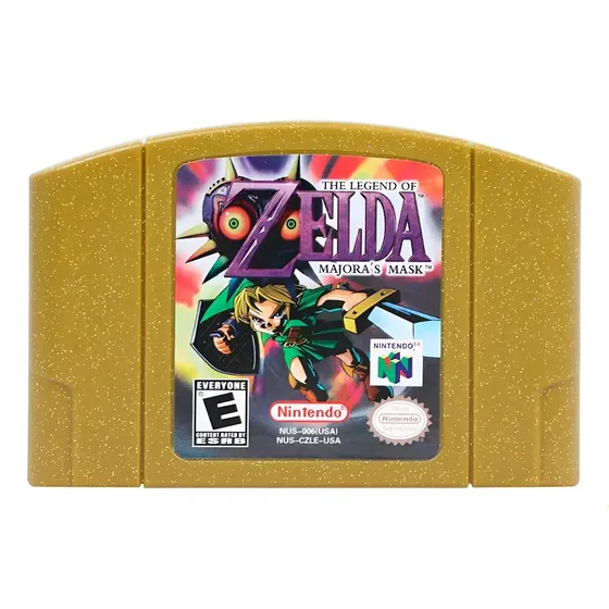 Tarjeta The Legend Of Zelda: Majora's Mask Para Juegos De N6