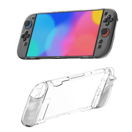 Funda Protectora Transparente Compatible Para Nintendo Switc