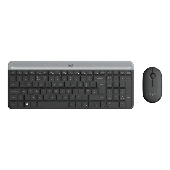 Kit De Teclado Y Mouse Inalámbrico Logitech Mk470 Español