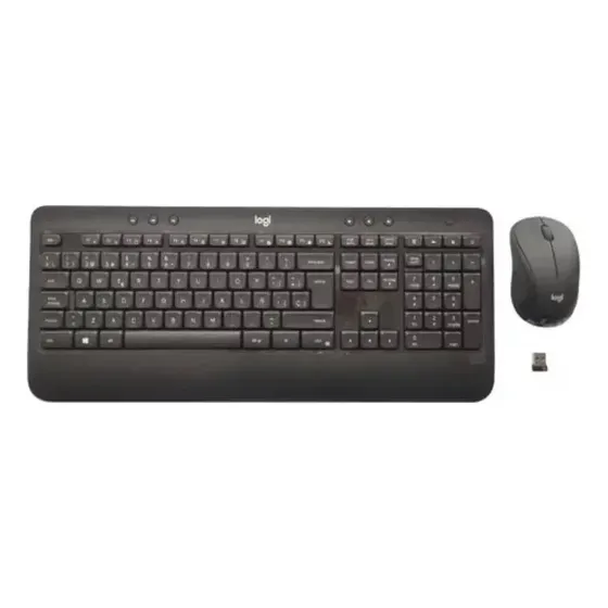 Teclado Y Mouse Inalambrico Logitech Mk540 Teclado Negro