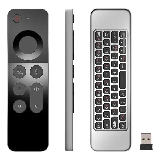 Teclado Inalámbrico Air Mouse De 2,4 G, Control Por Voz, Apr