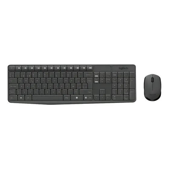 Kit Teclado Y Mouse Logitech Inalambrico Mk235 Español
