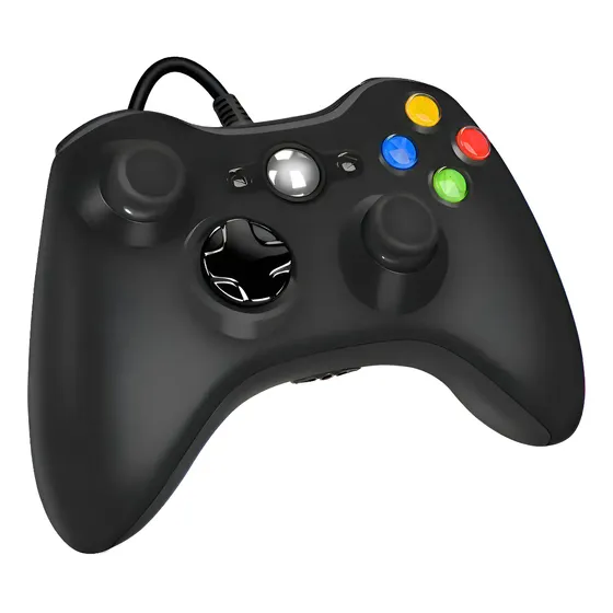 Joystick Mando Generico Para Xbox 360 Con Cable Pc Color