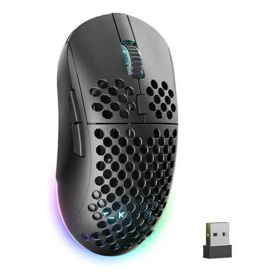 Ratón Para Juegos Tmkb Technology 24000 Dpi Inalámbrico Negr