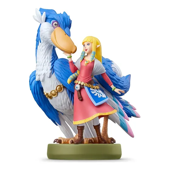 Amiibo de Zelda y Loftwing para Skyward Sword