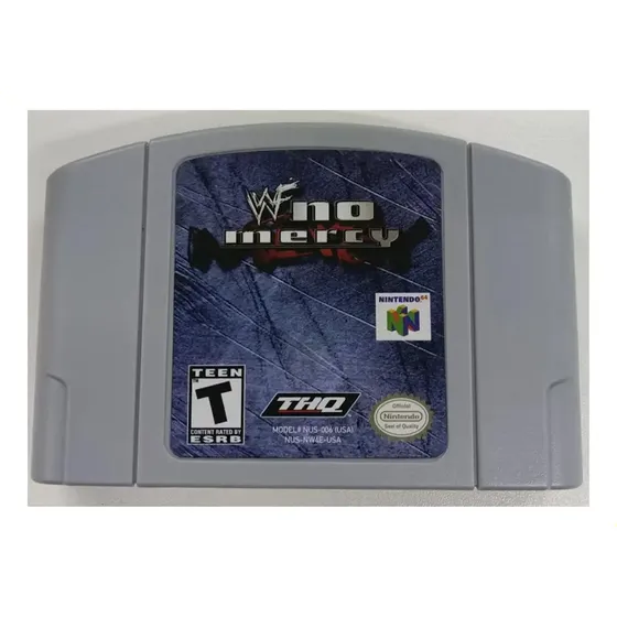 Tarjeta De Juego Wwf No Mercy For N64 Games Cartridge 64