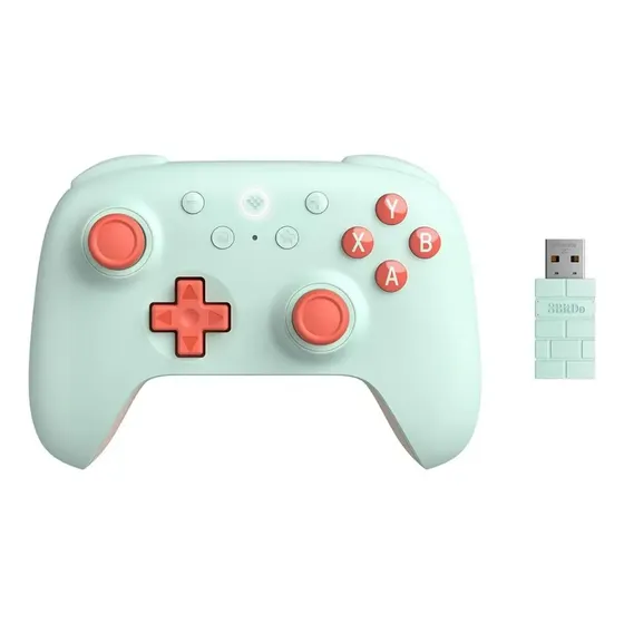 Control Gamer 8BitDo Ultimate 2C Inalámbrico Bluetooth Verde Claro PC Android