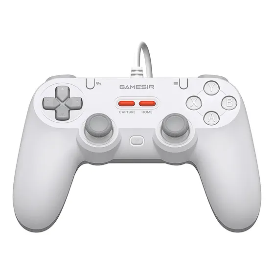 Control Con Cable Gamesir T3 Lite Para Switch,pc - Blanco