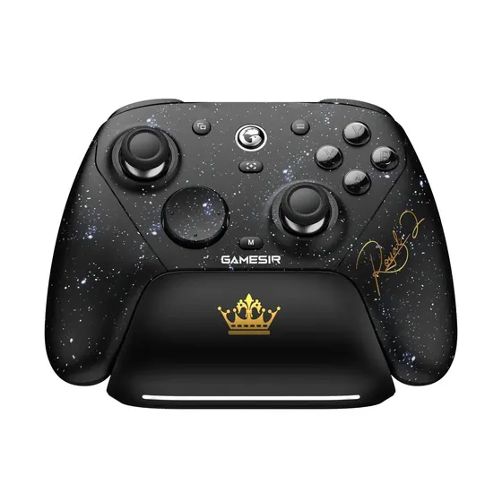 GameSir G7 Pro 8K PC Edición Royal2: Mando oficial con sincronización 8 kHz, joysticks TMR Gen-2, gatillos duales, 4 macros y giroscopio — para conquistar el Crisol, solo para PC con Windows