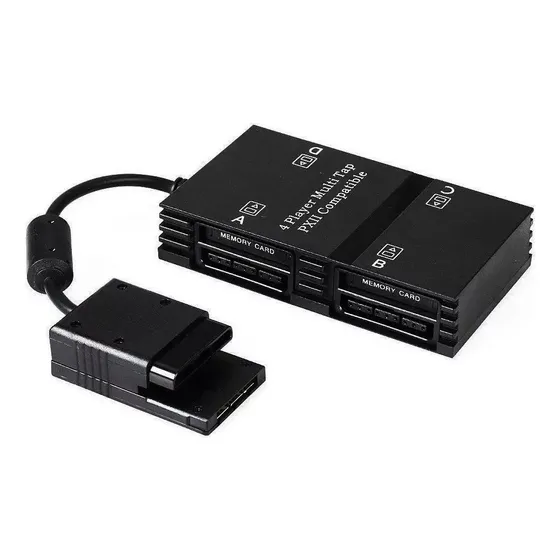Multitap Para Ps2 Hub Adaptador Joystick Para 4 Jugadores