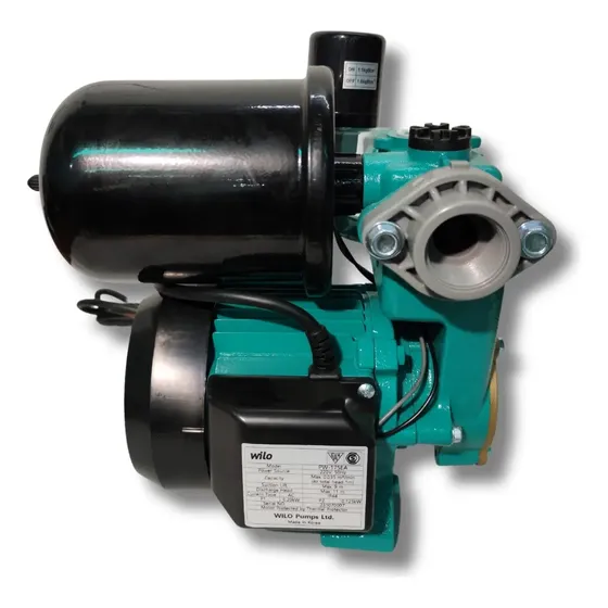 Bomba Presurizadora Wilo Pw175 Desde Tanque Cisterna 3 Baños