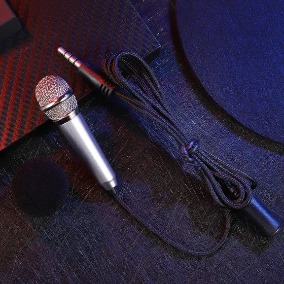 Micrófono Mini Portátil Vocal/instrumento Healifty