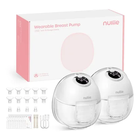 Nuliie S32 Extractor De Leche Blanco Manos Libres