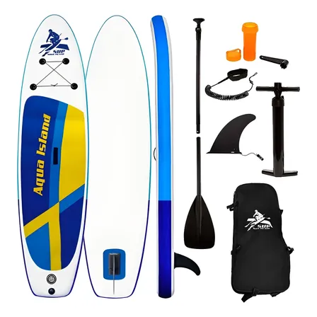 Tabla Paddle Board 275 Cm Inflable Blanco/azul