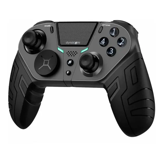 Joystick Inalámbrico Dynacom DY-054346 Negro Bluetooth PS4