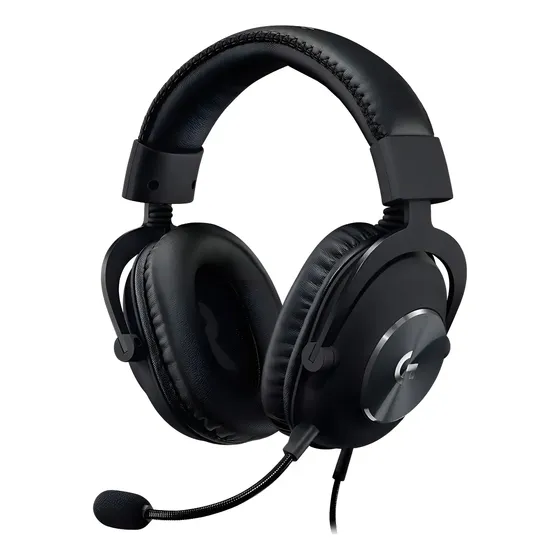 Auricular Con Micrófono Logitech Pro X Sonido 7.1 Cable Usb Negro