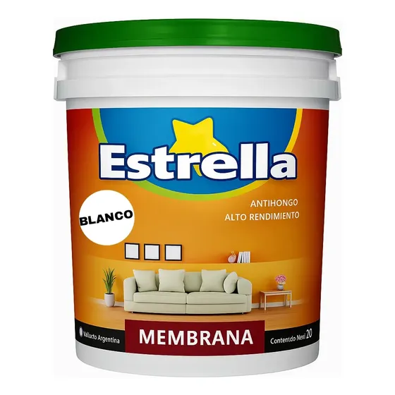 Membrana Liquida Obra Color Techos Transitable Blanca 20kg Color Blanco