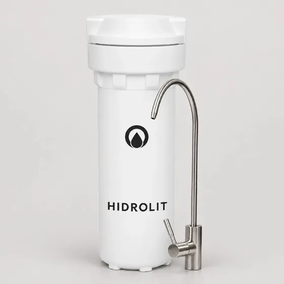Filtro Purificador Agua Red Hidrolit Alcalinizer Bajo Mesada Color Blanco