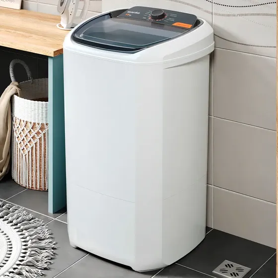 Lavarropas Semiautomatico Premium 15 Kg Wanke Lwbe150t3earw Blanco