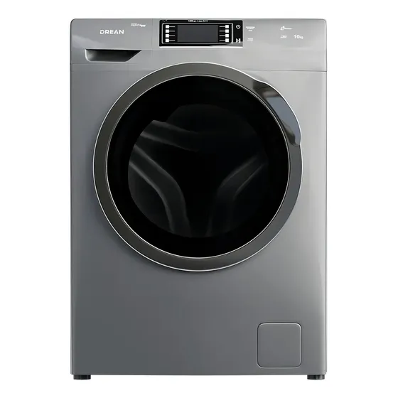Lavarropas Carga Frontal 10 Kg Gris Drean Lfdr1012tg0