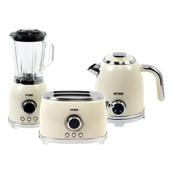 Set Digital Tostadora + Pava Electrica + Licuadora C/mate