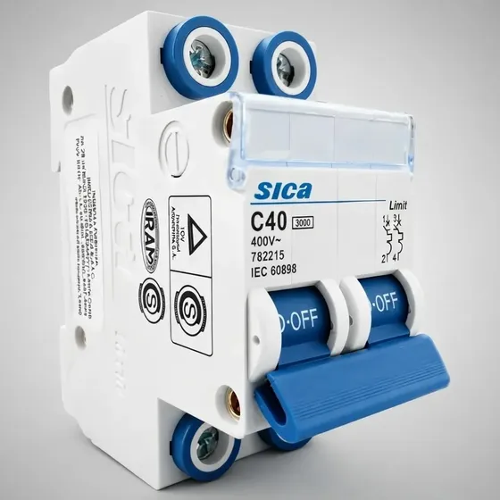 Llave Termica Bipolar 2 X 40a Sica