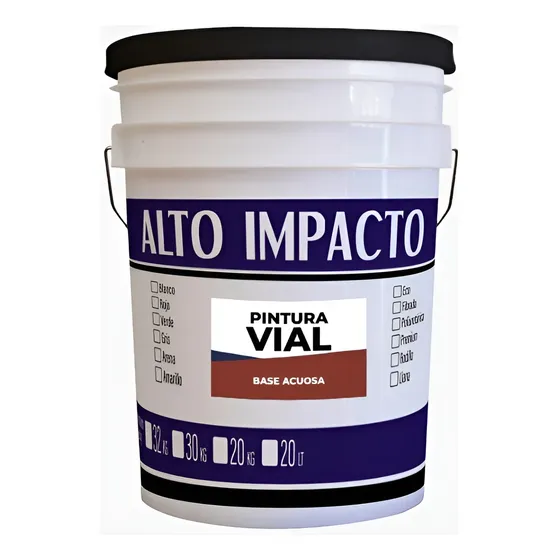 Pintura para Demarcación Vial Antideslizante Amarilla Mate de 10L