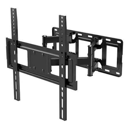 Soporte TV Tele Articulado Pared Nictom 20 A 65 Pulgadas Reforzado Doble Brazo - Apto Samsung LG Noblex 32 43 50 55