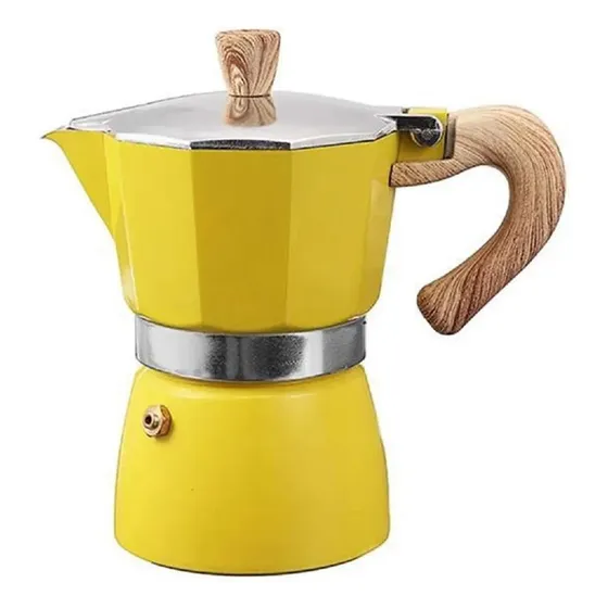 Máquina De Café Espresso De Estilo Italiano De Aluminio, 150