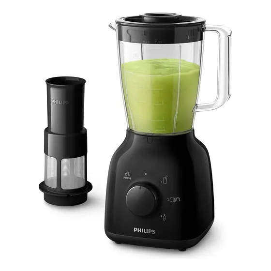 Licuadora Philips Hr2126/90 500w 1,5 L Filtro Para Jugos Negro